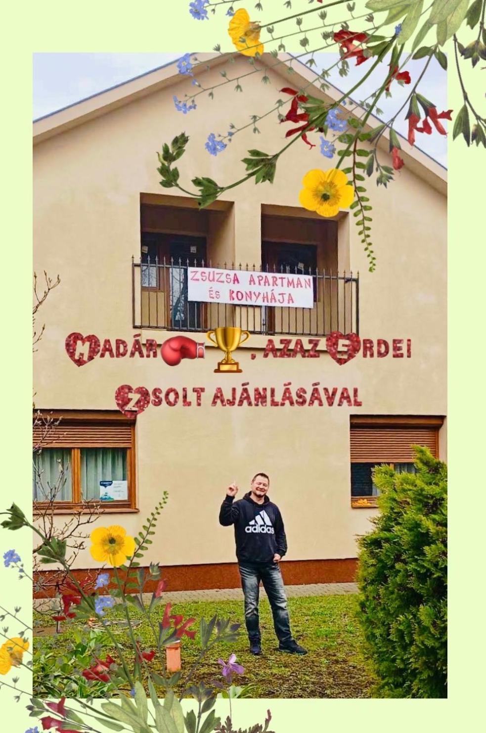 Zsuzsa Apartman Hajdúszoboszló المظهر الخارجي الصورة